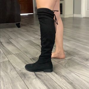 Black boots
